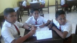 Tulisan Siswa SD Kelas VI di Pedesaan 