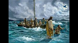 Yesus menolong Petrus 