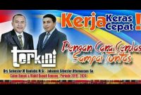 Selvester M. Banfatin dan Johanis Silvester Ottemoesoe (TERKINI) calon Bupati dan Wakil Bupati Kabupaten Kupang 2018