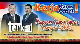 Selvester M. Banfatin dan Johanis Silvester Ottemoesoe (TERKINI) calon Bupati dan Wakil Bupati Kabupaten Kupang 2018