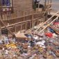 Penampakan sampah di salah satu sudut pantai Lasiana