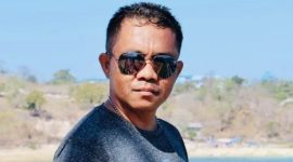 Ketua Komunitas Jurnalis Kabupaten Kupang, Jermi Mone,SH