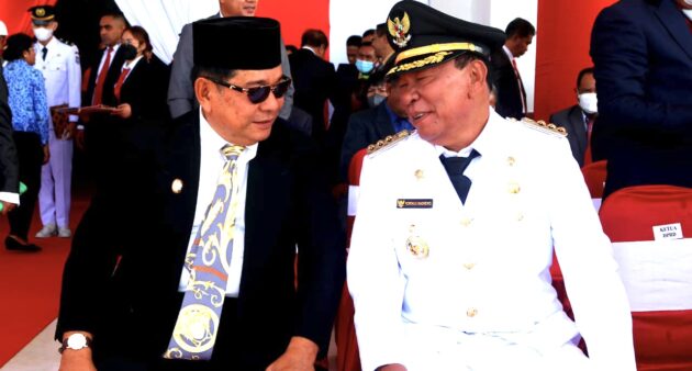 Bupati Korinus Masneno dan Wakil Bupati Kupang Jerry Manafe 