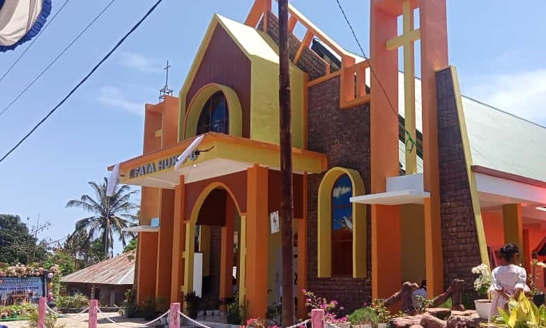 Gedung Gereja Efata Huko'u-Oesena', Klasis Amarasi Timur; foto: RoniBani