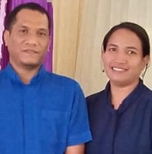 Pdt Yulita Y. Zina-Lero, S.Th & Pdt Papi A. Ch. Zina, S.Th