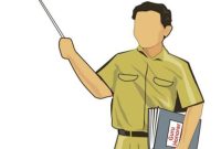 Ilustrasi guru honorer 