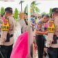 Kenaikan pangkat anggota Polres Kupang di penghujung tahun 2025.