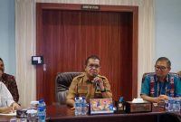 Gubernur NTT menghadiri penandatanganan Perjanjian Kerja Sama antara PT AP Bali Konsultan Bisnis/LPK Musubu dan Bank NTT.