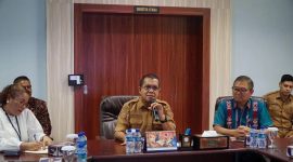 Gubernur NTT menghadiri penandatanganan Perjanjian Kerja Sama antara PT AP Bali Konsultan Bisnis/LPK Musubu dan Bank NTT.