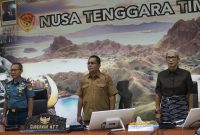 Gubernur NTT dan Ketua DPRD NTT menghadiri Rapat Penanganan Pekerja Migran Indonesia (PMI) asal NTT.