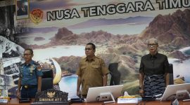 Gubernur NTT dan Ketua DPRD NTT menghadiri Rapat Penanganan Pekerja Migran Indonesia (PMI) asal NTT.
