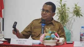 Gubernur NTT pimpin RUPS Luar Biasa PT Flobamor, 20 Januari 2026 di Hotel Sasando Kupang.
