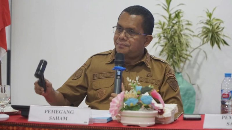 Gubernur NTT pimpin RUPS Luar Biasa PT Flobamor, 20 Januari 2026 di Hotel Sasando Kupang.