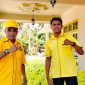 Ketua DPD II Golkar Kabupaten Kupang bersama Sekretaris.