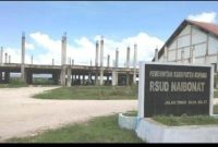 Proyek mangkrak di RSUD Naibonat, Kabupaten Kupang, Nusa Tenggara Timur.