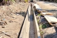 Pekerjaan paket II Rehabilitasi Irigasi Netemnanu yang dikerjakan CV GWENSA