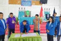 GAMKI NTT dan Rotary Internasional Club Kupang Rastamores teken MoU.