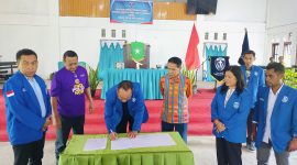 GAMKI NTT dan Rotary Internasional Club Kupang Rastamores teken MoU.