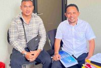 Mokris Lay bersama kuasa hukumnya Rian Van Frits Kapitan, S.H.,M.H