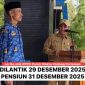 Syamsurizal, tenaga pendidik di SDN 11 Enam Lingkuang, dilantik sebagai ASN PPPK Paruh Waktu pada 29 Desember 2025.