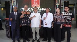 Gubernur NTT hadir dalam peresmian Fakultas Kedokteran UCB Kupang.