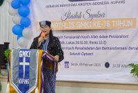 Andraviani Laiya, Ketua Cabang GMKI Kupang