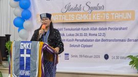 Andraviani Laiya, Ketua Cabang GMKI Kupang