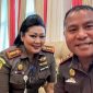 Kepala Kejaksaan Negeri Kota Kupang Shirley Manutede dan Kepala Kejaksaan Negeri Kabupaten Kupang, Yupiter Selan.