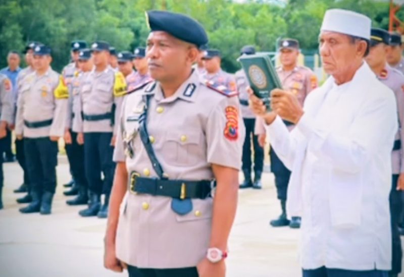 IPTU Rahmat Nampira, S.E. resmi diangkat sebagai Ps. Kasat Samapta Polres Sabu Raijua.