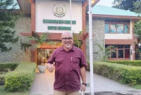 Joao Meko usai menyerahkan bukti dalam kasus korupsi pemberian fasilitas kredit di Bank NTT senilai Rp 5 miliar, Kamis 12 Maret 2026.(Foto : okenusra.com)