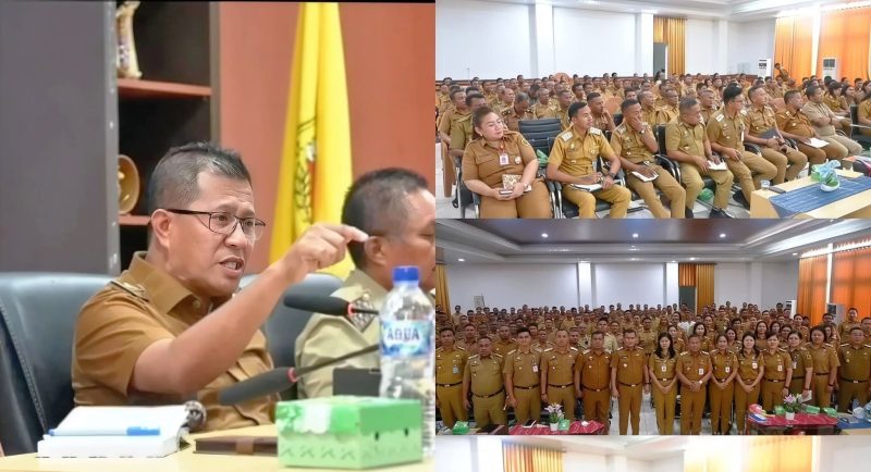 Bupati Kupang pimpin Rapat Evaluasi Pemerintah Kabupaten Kupang.