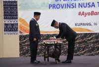 Gubernur NTT melantik para pejabat utama pemerintahan Provinsi NTT.