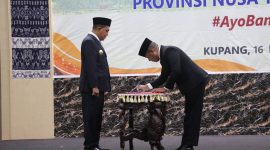 Gubernur NTT melantik para pejabat utama pemerintahan Provinsi NTT.