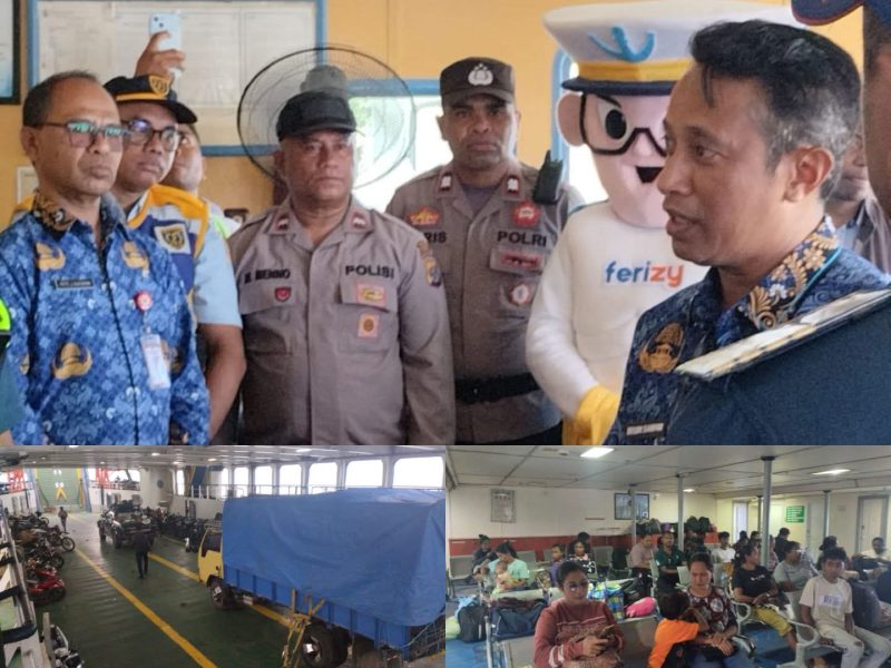 Sekda Kabupaten Kupang hadiri peresmian kapal yang beroperasi Bolok - Naiklu.