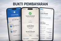 Bukti pembayaran pihak RN kepada Amir Missa 