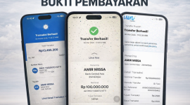 Bukti pembayaran pihak RN kepada Amir Missa 