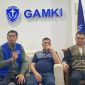 Ketua Umum DPP GAMKI, Sahat Sinurat menyampaikan pendapatnya di Sekretariat DPP GAMKI.