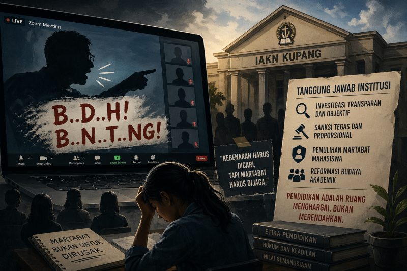 merendahkan mahasiswa; ilustrasi: ChatGPT