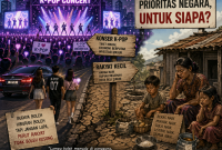 ilustrasi: ChatGPT; situasi sosial kemasyarakatan
