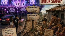 ilustrasi: ChatGPT; situasi sosial kemasyarakatan