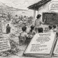 ilustrasi daerah 3T Kab Kupang; Gambar oleh ChatGPT