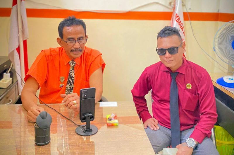 Herry F.F. Battileo, S.H.,M.H dan Andre Lado, S.H