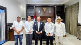 Ketua KADIN NTT bertemu Bupati Sabu Raijua dalam agenda pelantikan Badan Pengurus KADIN Sabu Raijua.