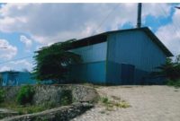 Bangunan fasilitas insinerator limbah medis.