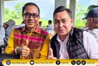 Kadis PUPR NTT, Ir. Benyamin Nahak saat mengikuti Rapat Kerja Nasional ASPERAPI Tahun 2026 di Labuan Bajo.