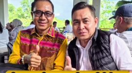 Kadis PUPR NTT, Ir. Benyamin Nahak saat mengikuti Rapat Kerja Nasional ASPERAPI Tahun 2026 di Labuan Bajo.