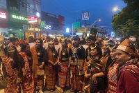 Sebahagian peserta Pawai Budaya dari Pah Amarasi: ft: Moses; WAG IKARASI