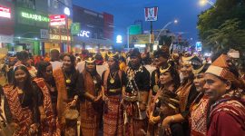 Sebahagian peserta Pawai Budaya dari Pah Amarasi: ft: Moses; WAG IKARASI