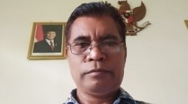 Rafael Bala, Kepala SMA Negeri 2 Amarasi Selatan; ft: kiriman Rafael Bala