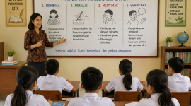 Gbr ilustrasi: ChatGPT; materi ajar bahasa
